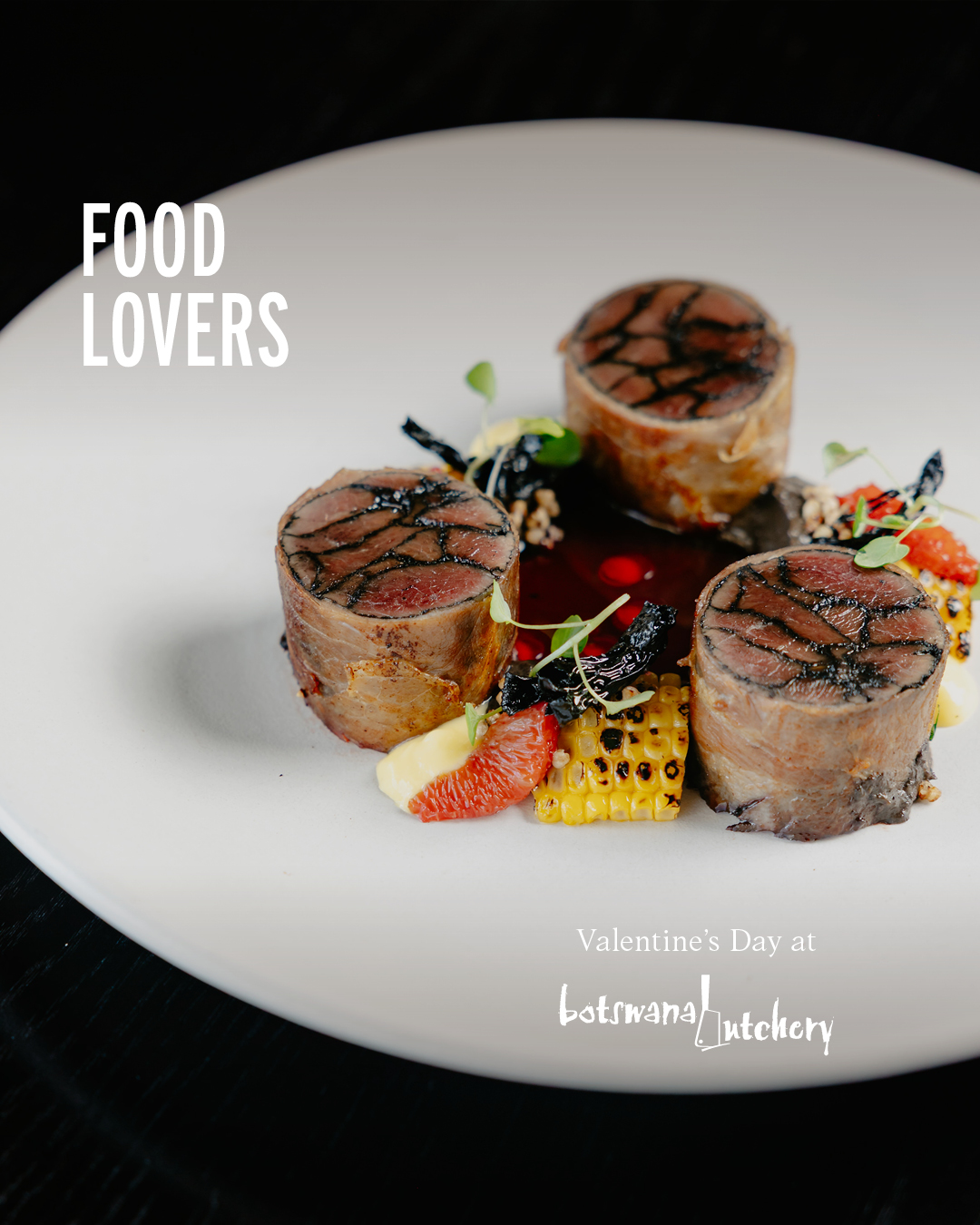 Valentine's Day Menu